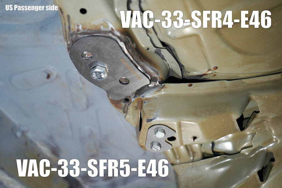 VAC Motorsports Rear Subframe Reinforcement Kit, BMW E46 SWATCH