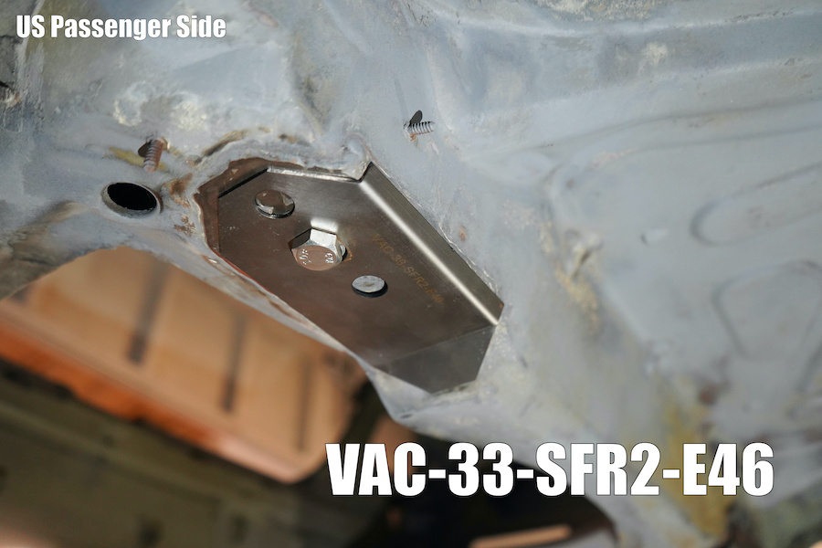 VAC Motorsports Rear Subframe Reinforcement Kit, BMW E46 SWATCH