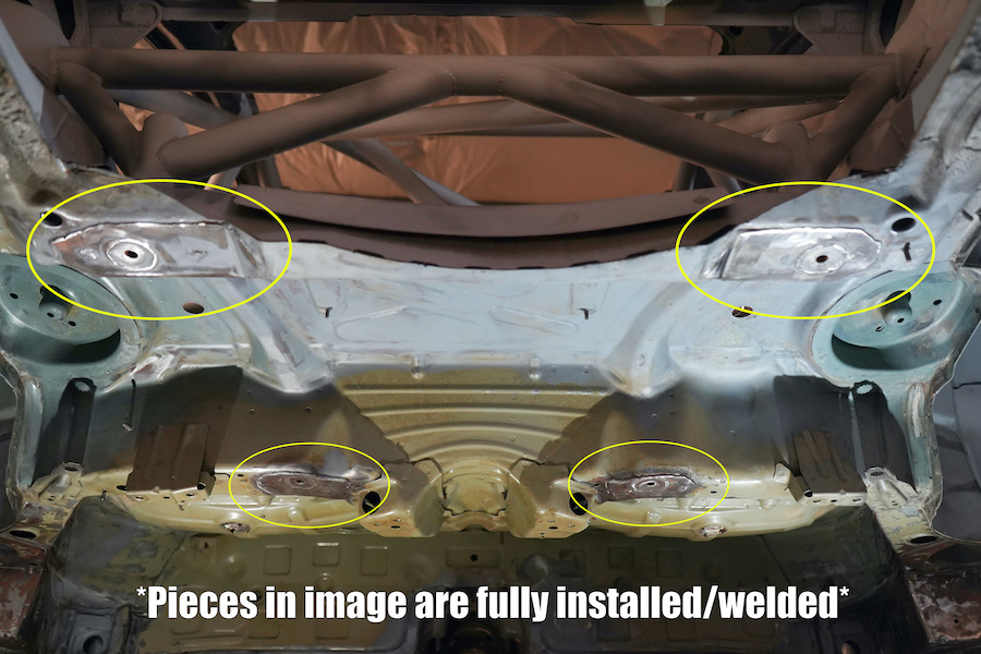 VAC Motorsports Rear Subframe Reinforcement Kit, BMW E46 SWATCH