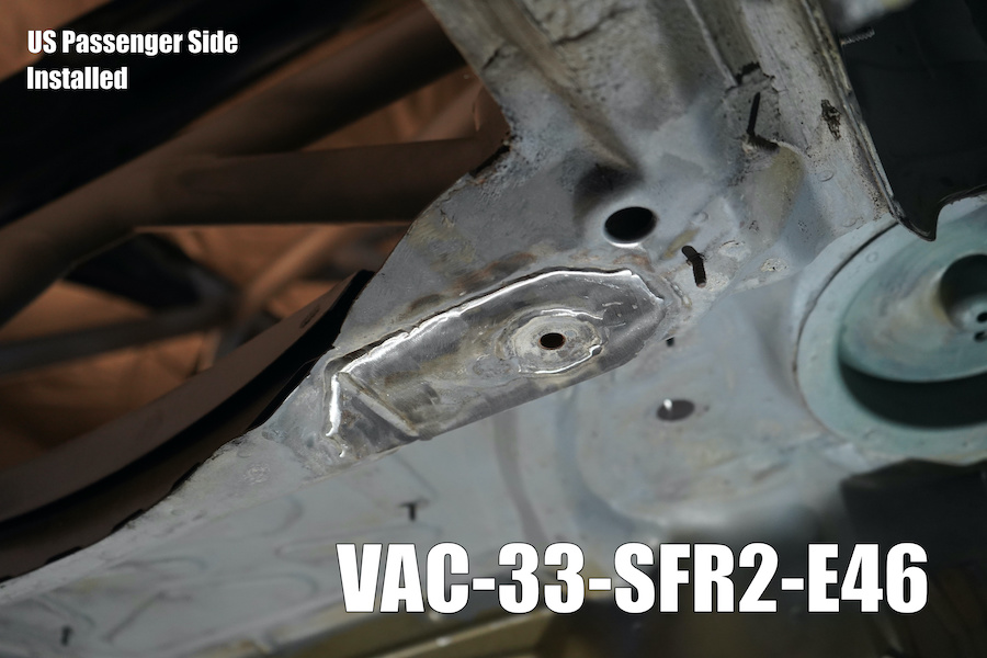 VAC Motorsports Rear Subframe Reinforcement Kit, BMW E46 SWATCH