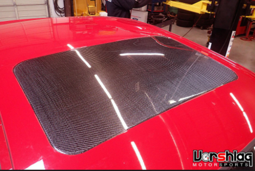 RHR Performance Carbon Sunroof Delete, BMW E46 SWATCH