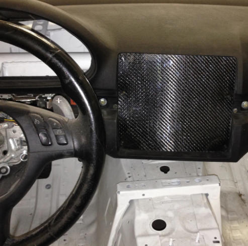 RHR Performance Carbon Fiber Dash Panel, BMW E46 SWATCH
