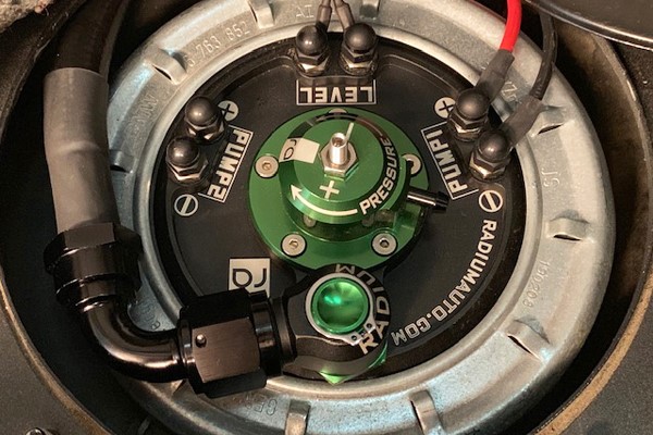 Radium Engineering Fuel Hanger Surge Tank, E9X M3 SWATCH