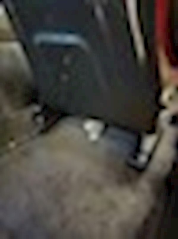 Interior installation showing VAC Motorsports seat brackets and Sparco racing seat in Elantra N. SWATCH