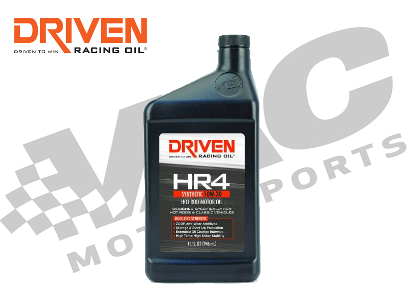Joe Gibbs Driven HR4 10W-30 Max Performance Synthetic Engine Oil MAIN