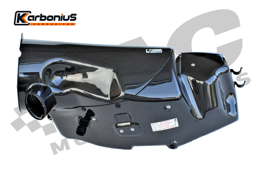 Karbonius CSL Style Carbon Fiber Airbox, BMW E46 M3 SWATCH