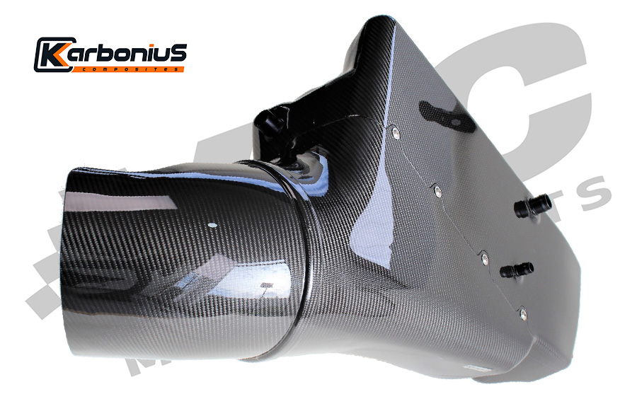 Karbonius Carbon Fiber Race Airbox, BMW E46 M3 CSL
