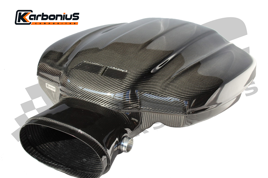Karbonius Carbon Fiber Race Airbox,  M-Style, BMW E90/E92 M3 SWATCH