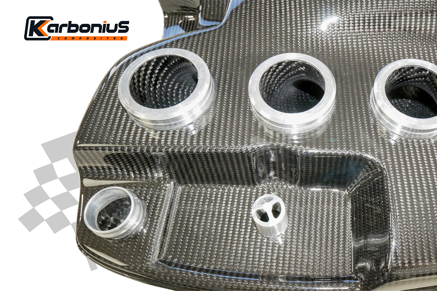 Karbonius Carbon Fiber Airbox,  M-Style, BMW E90/E92 M3 SWATCH