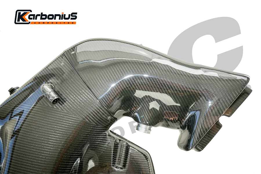Karbonius Carbon Fiber Airbox,  M-Style, BMW E90/E92 M3 SWATCH