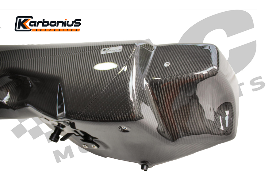 Karbonius Carbon Fiber Airbox, S54 Swapped BMW E30 SWATCH