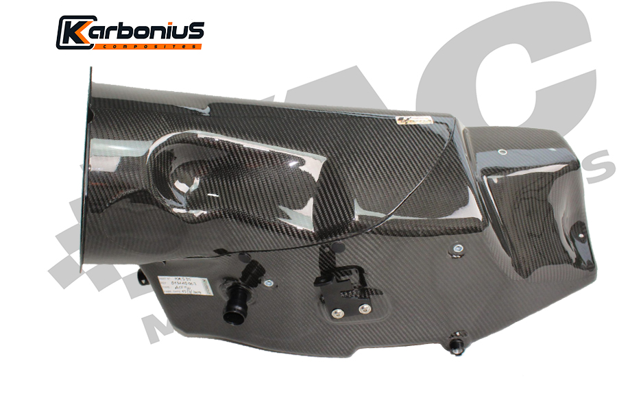 Karbonius Carbon Fiber Airbox, S54 Swapped BMW E30 SWATCH