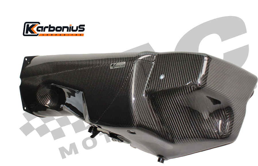 Karbonius Carbon Fiber Airbox, S54 Swapped BMW E30 SWATCH