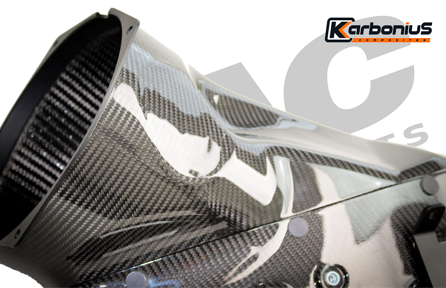 Karbonius Carbon Fiber Airbox, S54 Swapped BMW E30 SWATCH