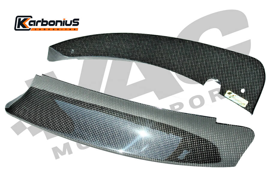 Karbonius Carbon Fiber Splitters, BMW E46 M3 THUMBNAIL