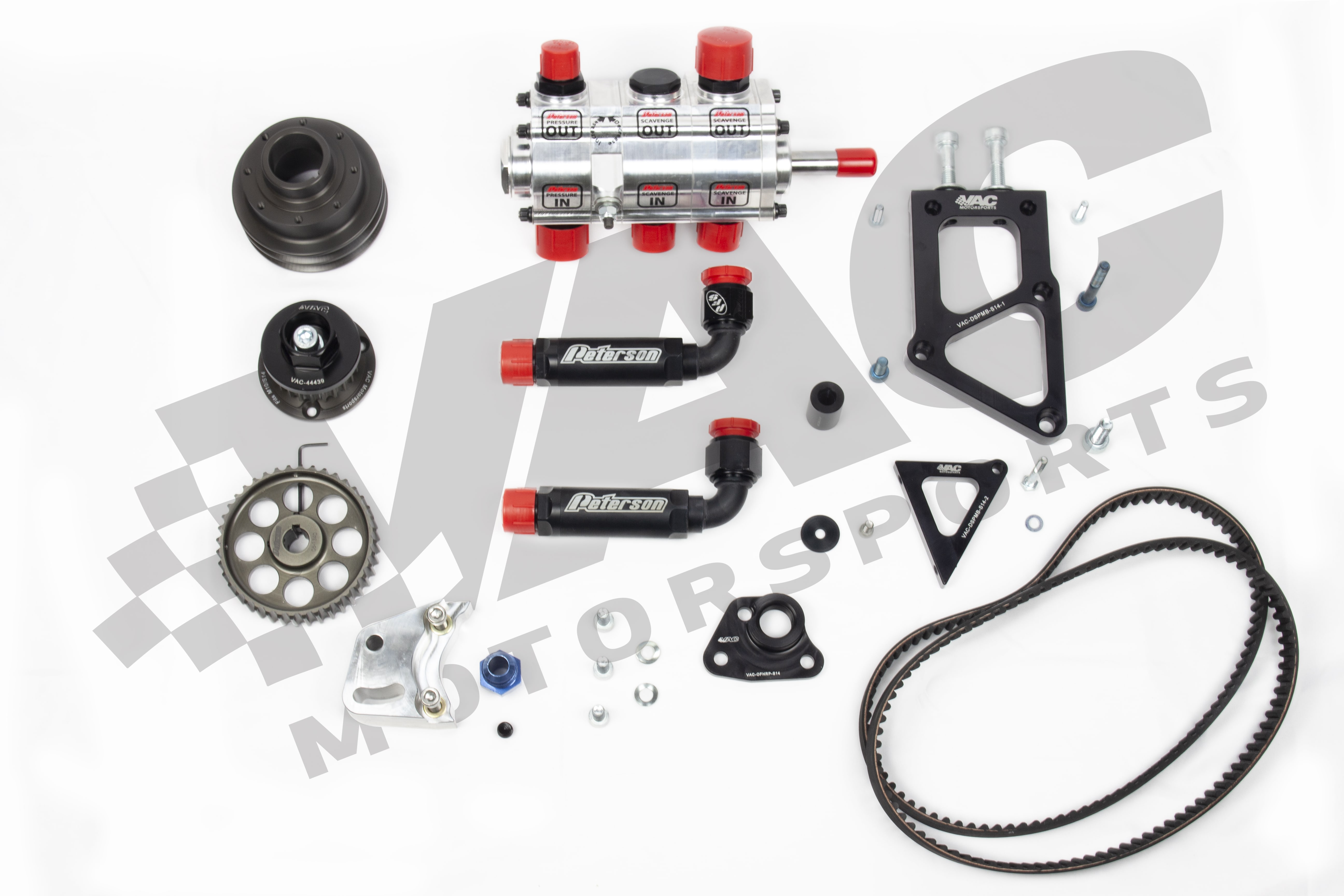 VAC motorsports BMW S14 Dry Sump Kit  For use in E30 M3 or other vehicles like E10 2002 or E21 MAIN