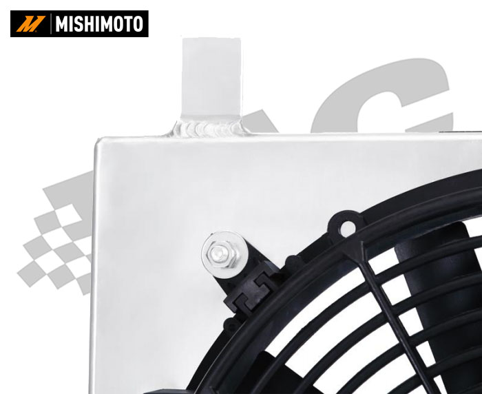 Mishimotorsports Dual-Pass Race Radiator Fan Shroud Kit SWATCH