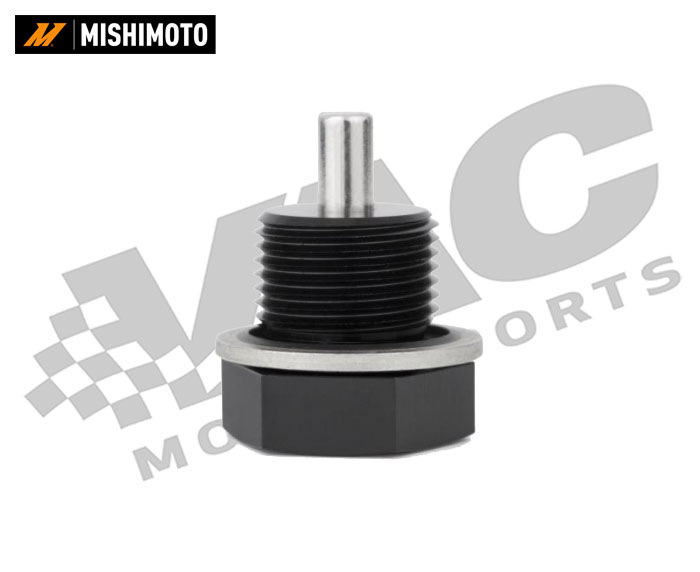 Mishimoto Magnetic Oil Drain Plug M20 x 1.5, Black MAIN