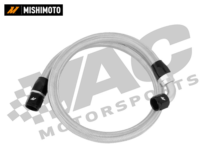Mishimoto 4ft Stainless Steel Braided Hose w/ -10AN Fittings MAIN