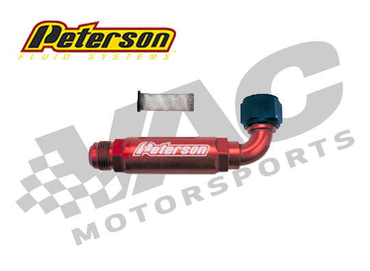 Peterson 400 Series -12 AN 90 Deg. Scavenge filter MAIN