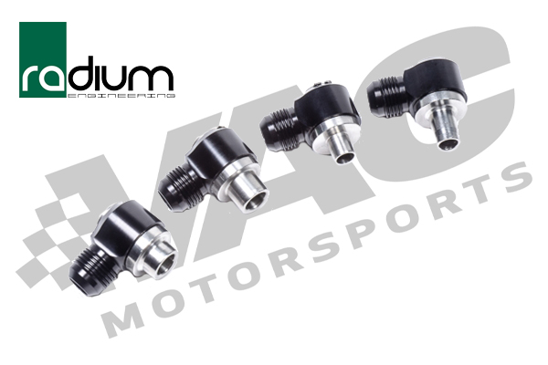 Radium Engineering 10AN Male Swivel Banjo Press-Fit Fittings SWATCH