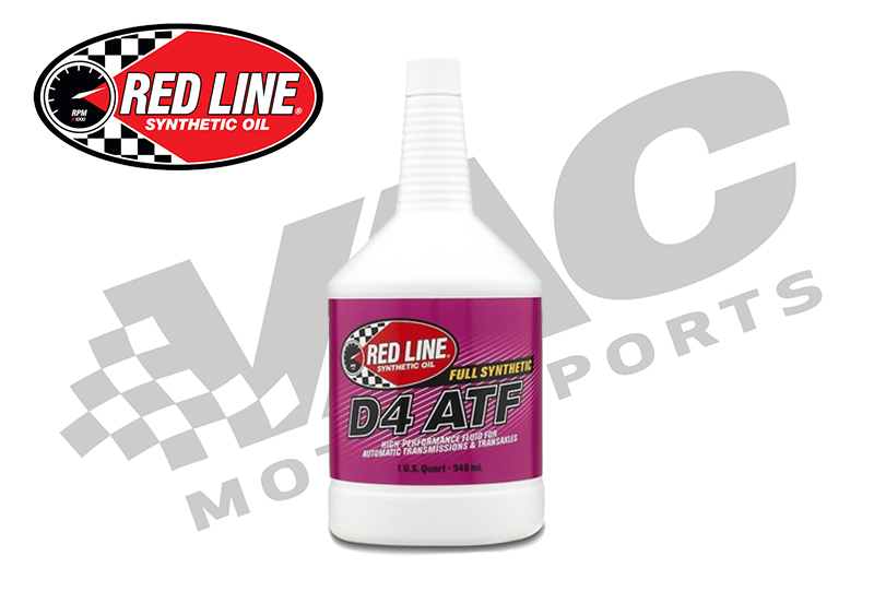 Red Line Synthetic Oil. D4 ATF