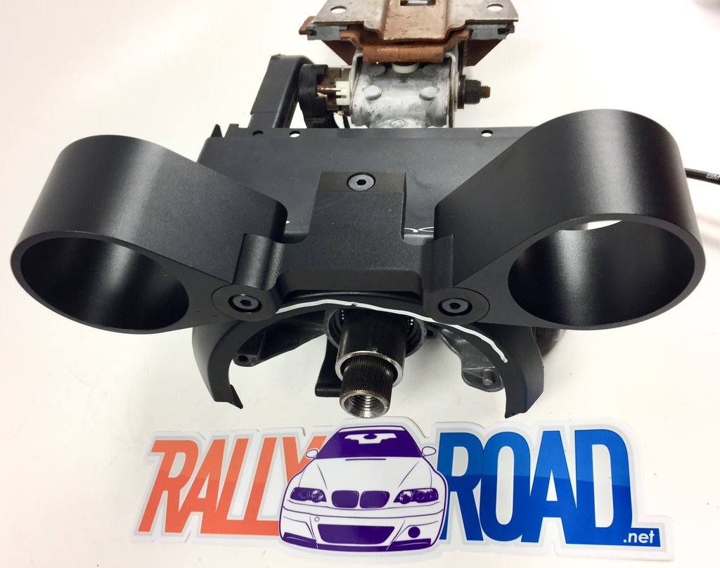 Rally Road Steering Column Gauge Pods, BMW E46 SWATCH