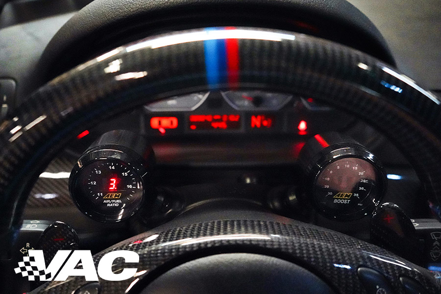 Rally Road Steering Column Gauge Pods, BMW E46 MAIN