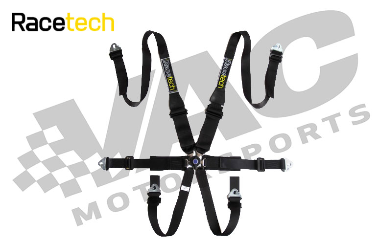 Racetech Pro 6-Point FHR Lightweight Harness MAIN