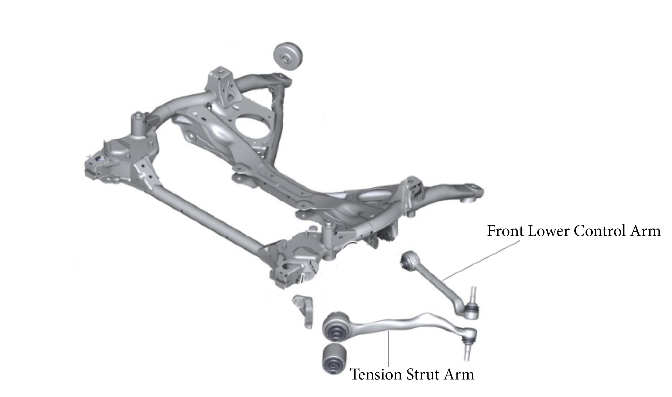 VAC Motorsports Lower Control Arm Set, BMW F3X SWATCH
