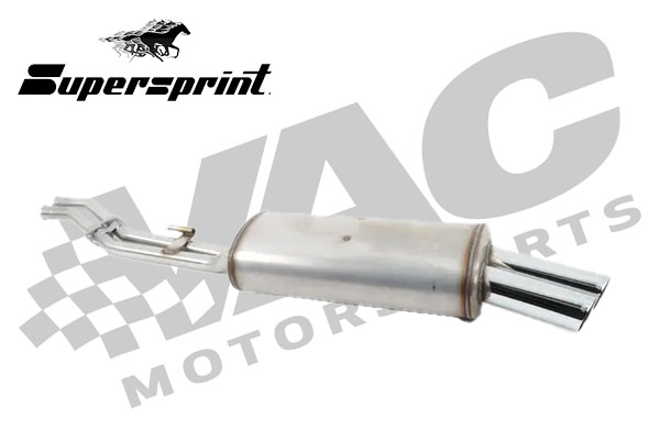 Supersprint 50mm Performance Muffler, BMW E30 Non-M THUMBNAIL