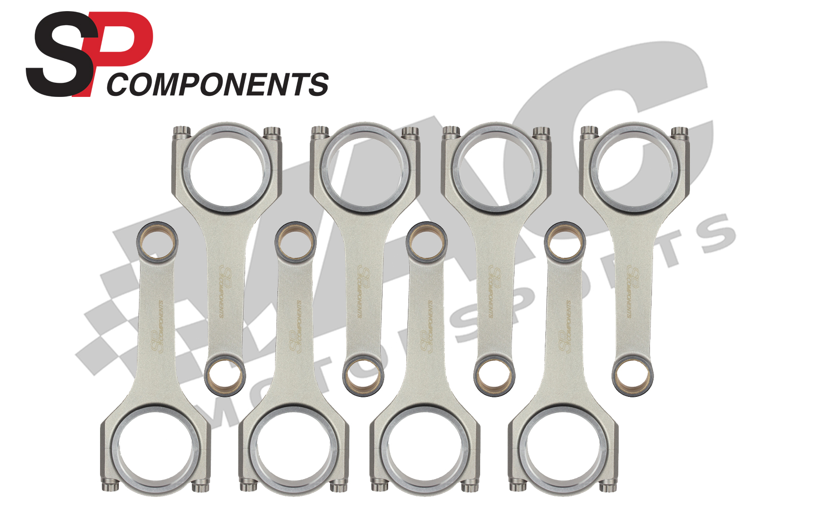 SP Components Forged Connecting Rod Set, BMW S65 MAIN