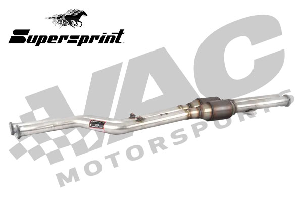 Supersprint Center Pipe with Metallic Catalytic Converters, BMW E36 M3 THUMBNAIL