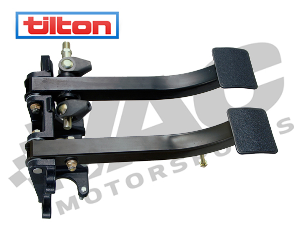Tilton 600 Series 2-Pedal Firewall Mount Steel Pedal Assembly THUMBNAIL