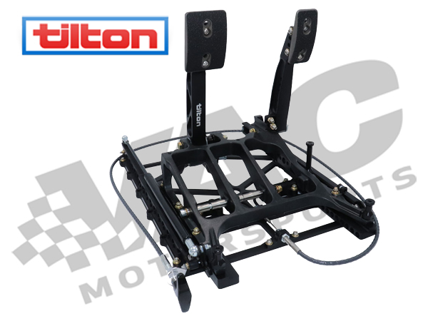 Tilton 850 Series 2-Pedal Underfoot Pedal Assembly with Slider MAIN