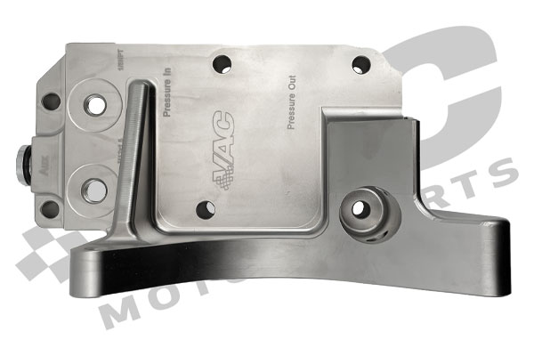 VAC Motorsports Billet Racing Oil Filter Housing, BMW Spec E46 MAIN