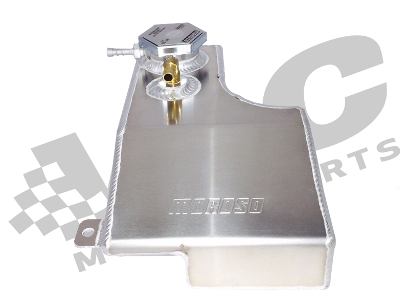 VAC Motorsports Moroso Aluminum Coolant Expansion Tank, BMW E46 M3 SWATCH