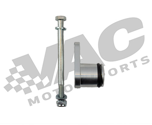 VAC Motorsports Heater Return Elimination Plug, Water Pump End, BMW S54 SWATCH
