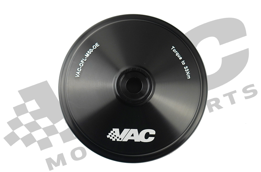 VAC Motorsports OE Style Billet Oil Filter Lid, BMW M50/M52/S50/S52/S50B30/S50B32/S54 MAIN