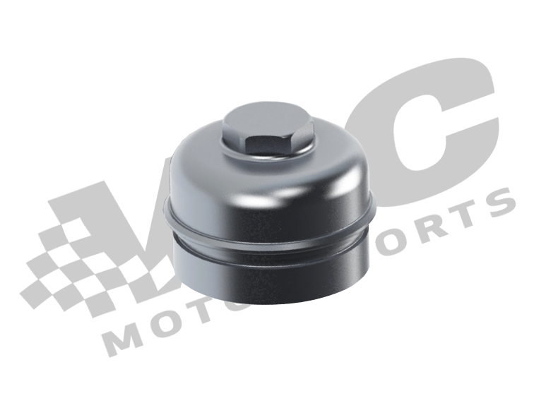 VAC Motorsports Billet Oil Filter Lid w/Sensor Ports, BMW N54/N55/S55 MAIN