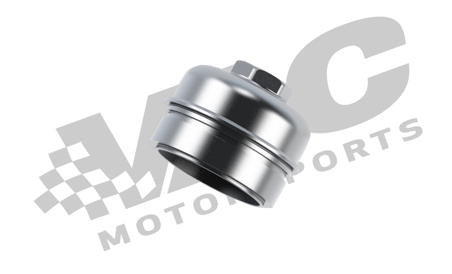 VAC Motorsports Billet Oil Filter Lid w/Sensor Ports, BMW N54/N55/S55 SWATCH