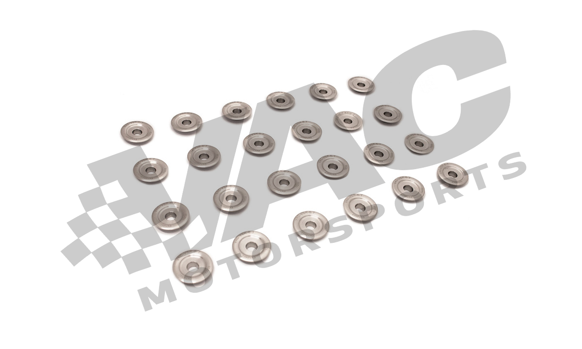 VAC Motorsports Titanium Valve Spring Retainer Set, BMW S54 MAIN