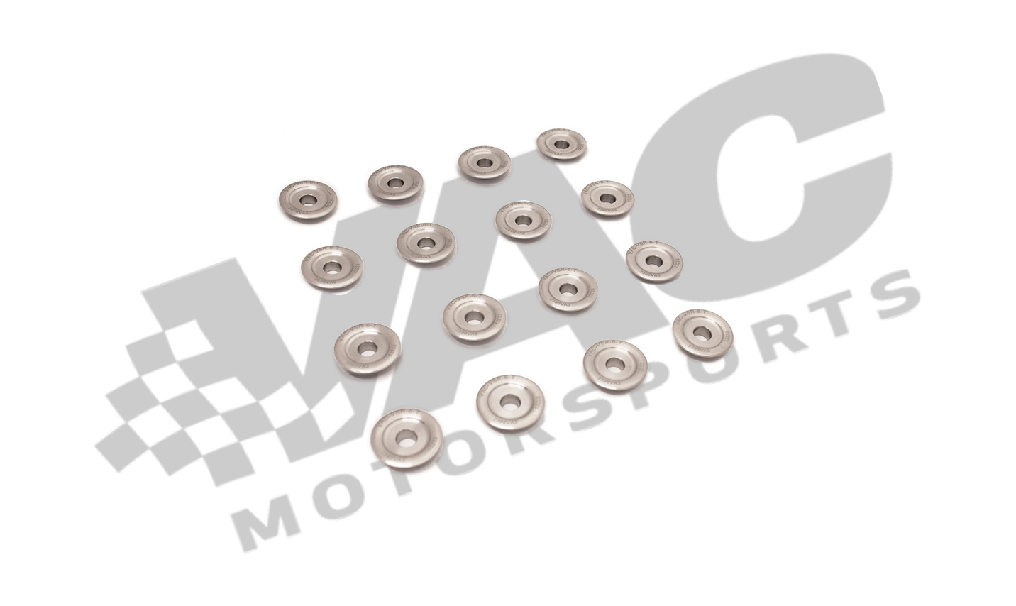 VAC Valve Spring Retainer Set, Titanium, 7mm (16 pcs) BMW S14 MAIN