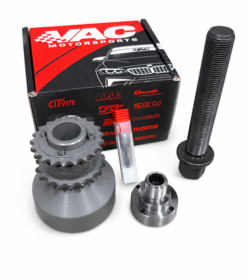 VAC Motorsports 4 Pin Crank Hub fits BMW S55 Engines MAIN
