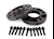 VAC Motorsports BMW 5mm-20mm Wheel Spacer & 12mm Extended Lug Bolt Kits,  BMW E30, E36, E46, E90 SWATCH