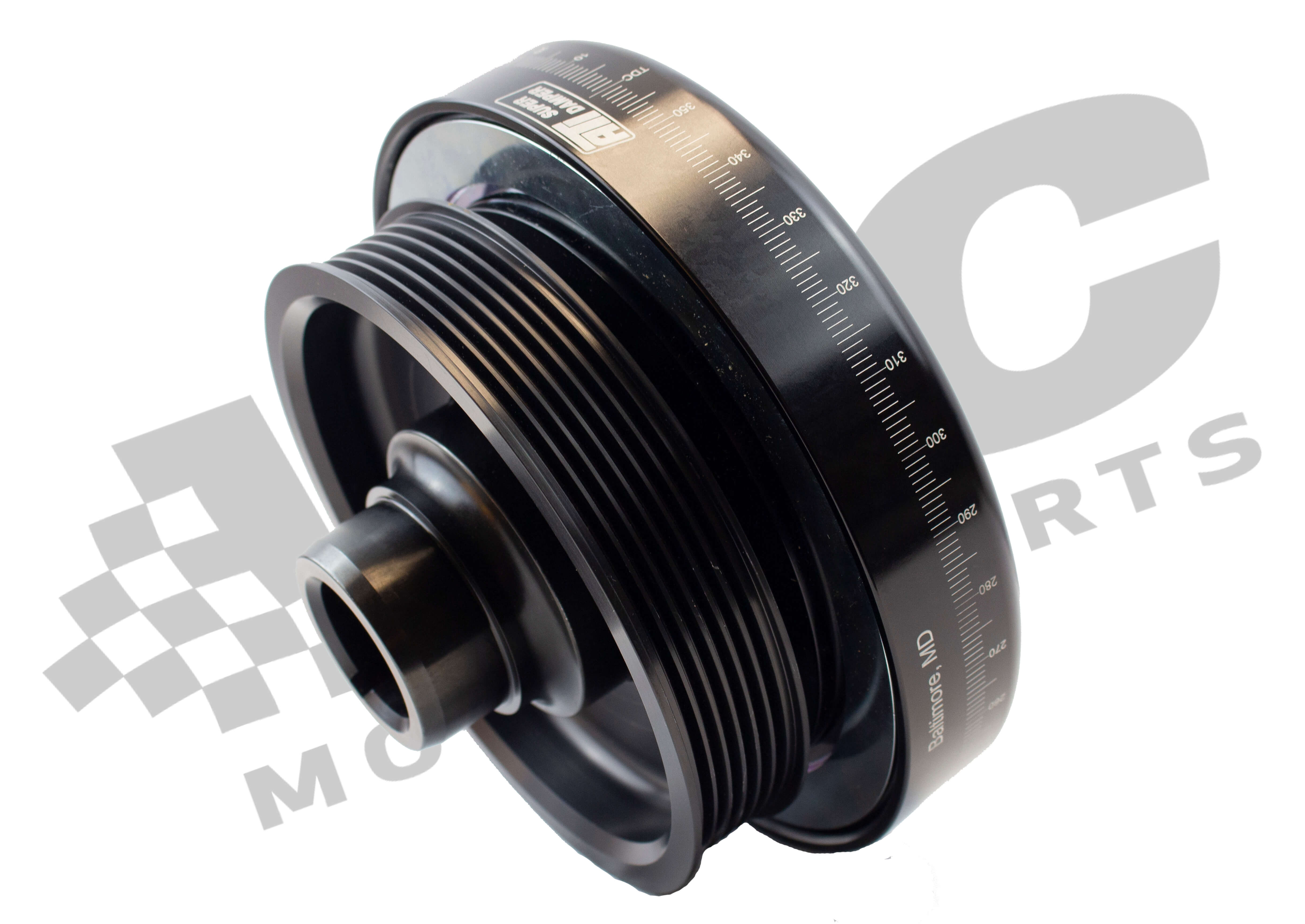 VAC Motorsports Xtreme Harmonic Damper by ATI,  BMW M50/M52/S50/S52/M52TU/M54 SWATCH