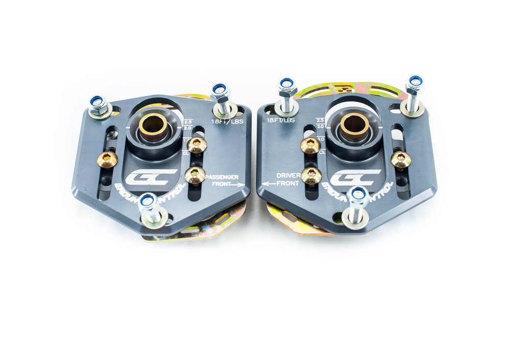 Ground Control Race Camber Caster Plate, BMW E30 THUMBNAIL
