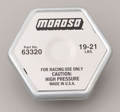 Moroso Racing Radiator Cap MAIN