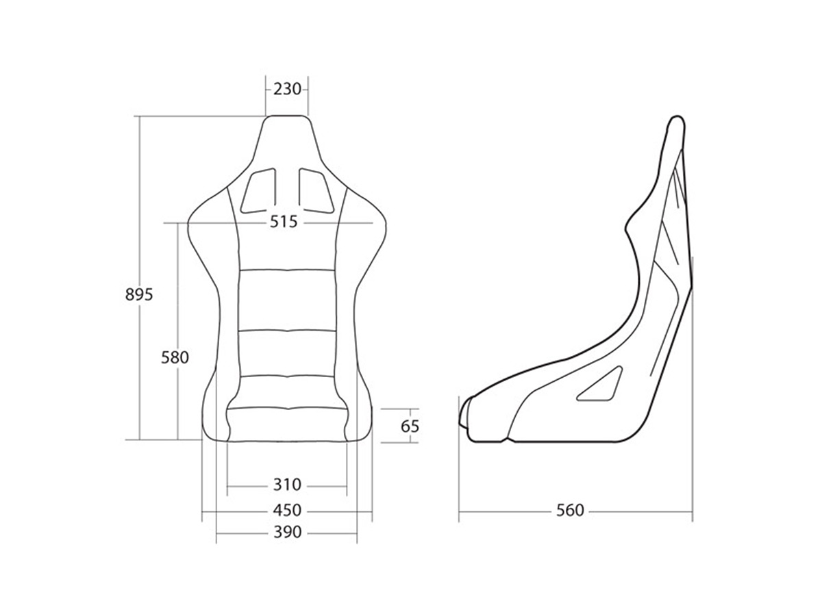 Cobra - Pro Racer Racing Seat SWATCH