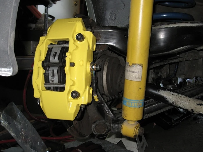 Rally Road Rear Porsche Brembo Brackets, BMW E36 M3 SWATCH